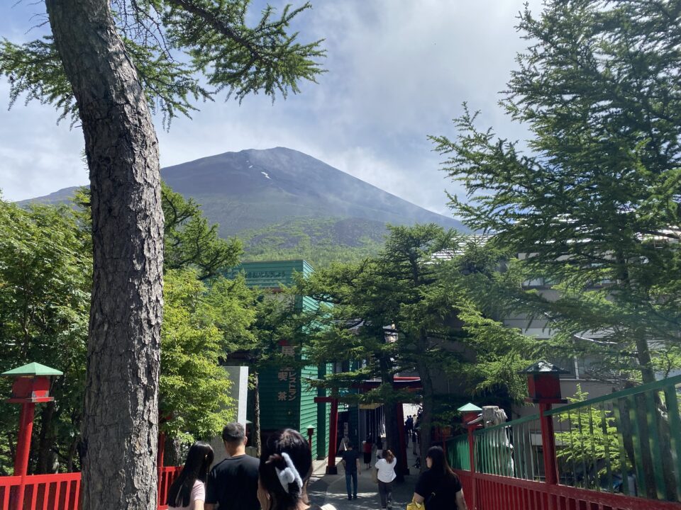 初の富士山登頂成功！