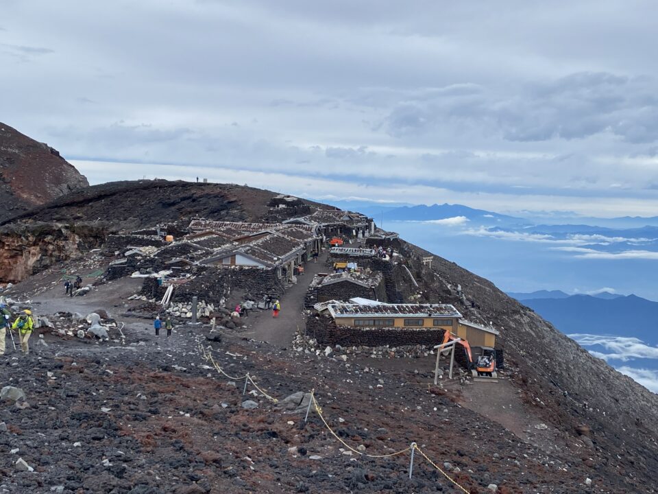富士山 吉田ルート 下山道