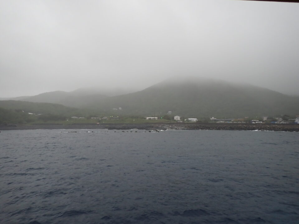 三宅島 接岸