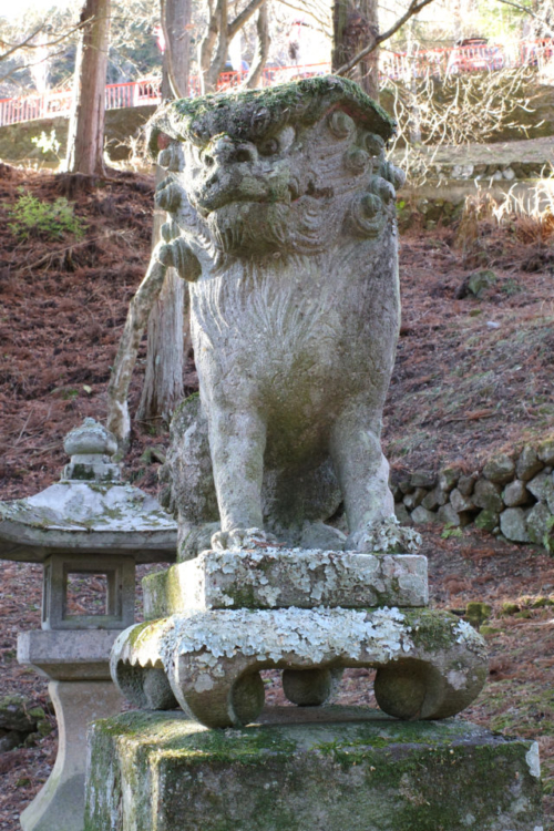 金櫻神社 狛犬