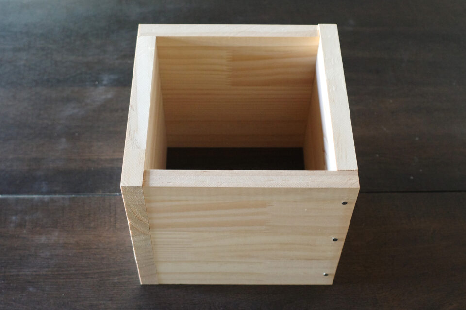 竹と木材でハチの家(巣箱)を自作!