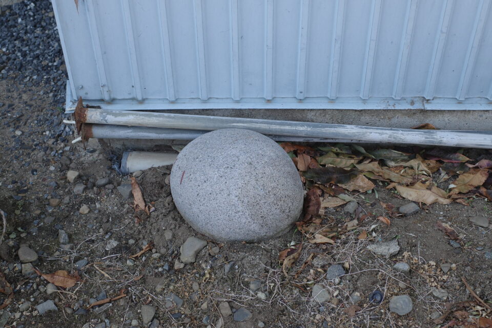 丸石現地調査@山梨県甲州市塩山上粟生野