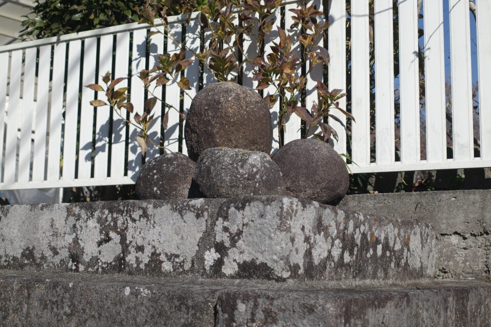 丸石現地調査@山梨県甲州市塩山上粟生野
